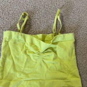 Anthropologie Lime Green Camisole